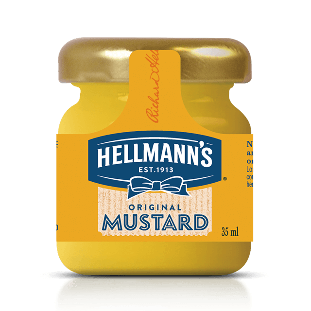 HELLMANS mini original mustard 35ml