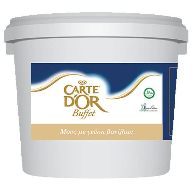 CARTE D OR buffet mousse vanilia 5kg