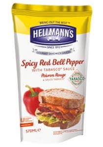 HELLMANS dressing spicy red bell pepper