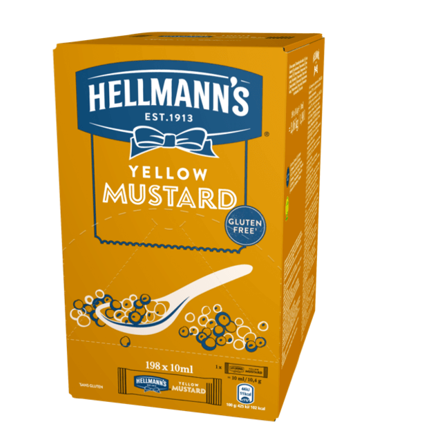 HELLMANS yellow mustard